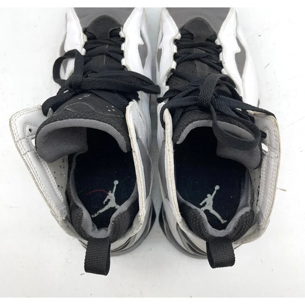 Jordan True Flight 2008 White /Metallic Silver/Light Graphite/Black Us Size 13
